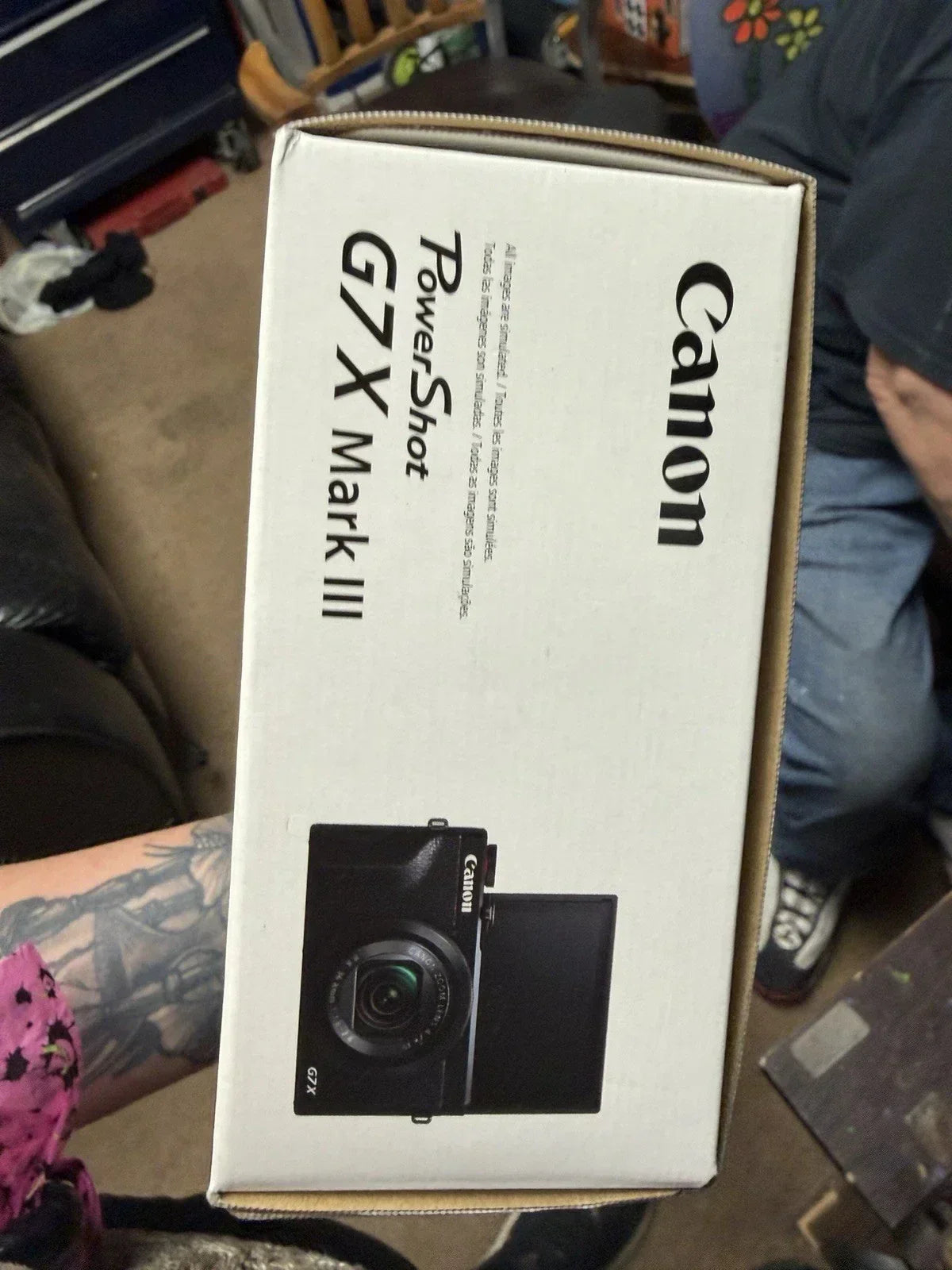Canon PowerShot G7 X Mark III 20.1MP 4.2x Zoom 4K Wi-Fi Bluetooth Black Camera