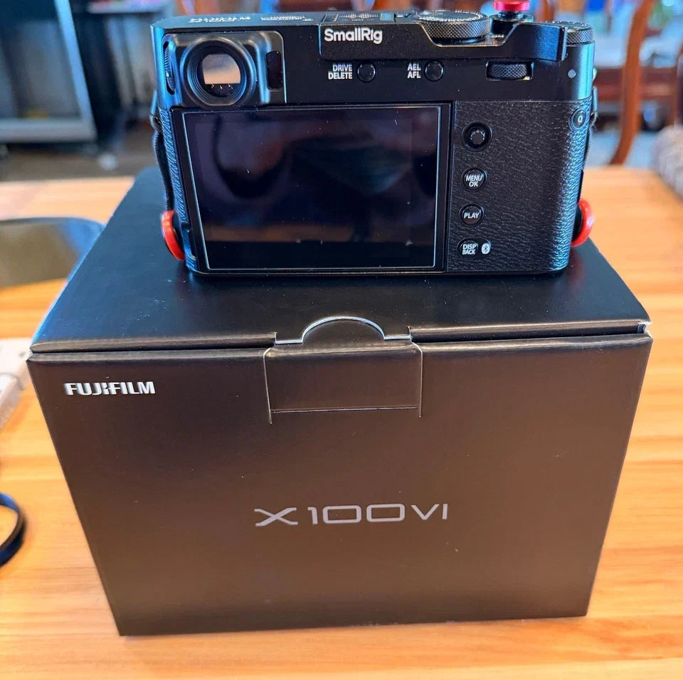 Fujifilm X100VI Digital Camera (Black) – Includes Extra Accessories